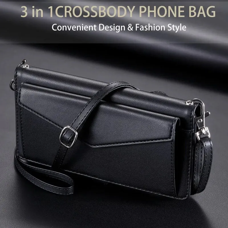 Coque Xiaomi 14 13 12 11 10 - Flip Wallet avec Porte-Carte et Lanière