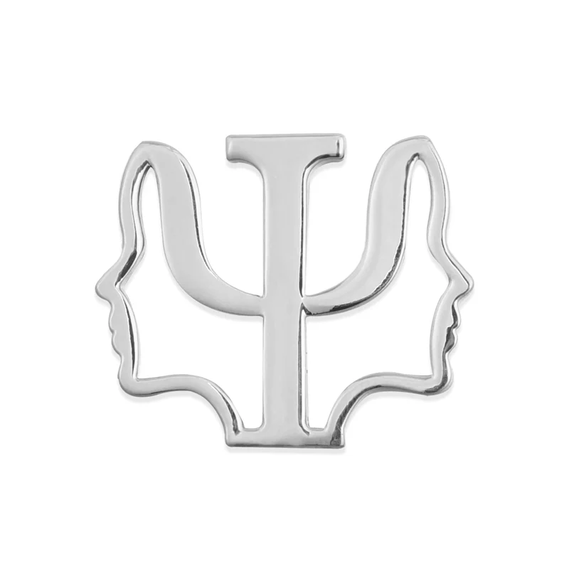 DCARZZ Psychology Psi Brooches Medical Charm Backpack Lapel Pins Badge Medicine Jewelry for Psychologist Doctor Nurse