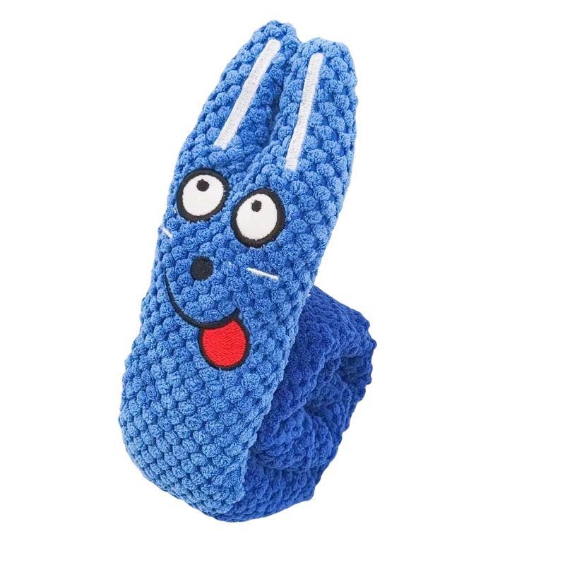 Dog Puzzle Feeder Interactive Toy Indestructible Plush Sound Squeak Puppy Toys For Resistant Foldable Snail Dogs Pet Supplies