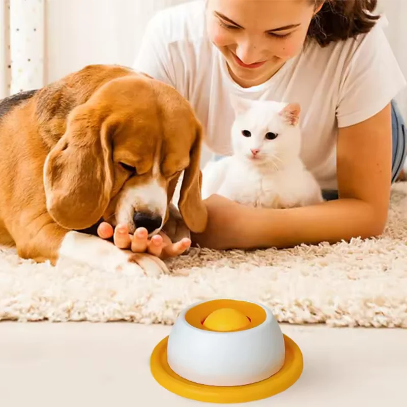New Dog supplies Anti-overturning Pet toys anti-greedy bite-resistant anti-boring artifact kittens cats dog licking supplies