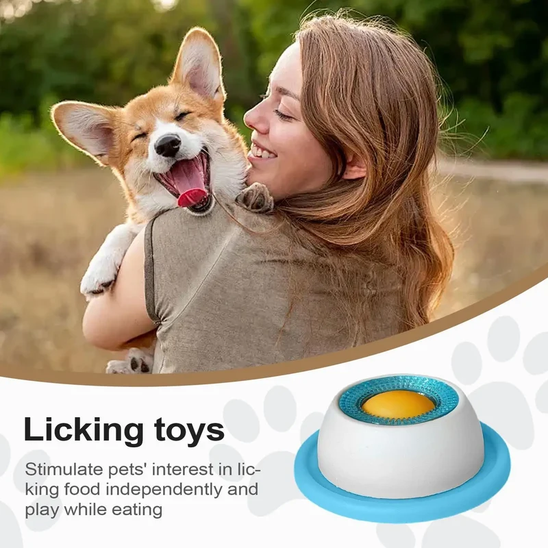 New Dog supplies Anti-overturning Pet toys anti-greedy bite-resistant anti-boring artifact kittens cats dog licking supplies