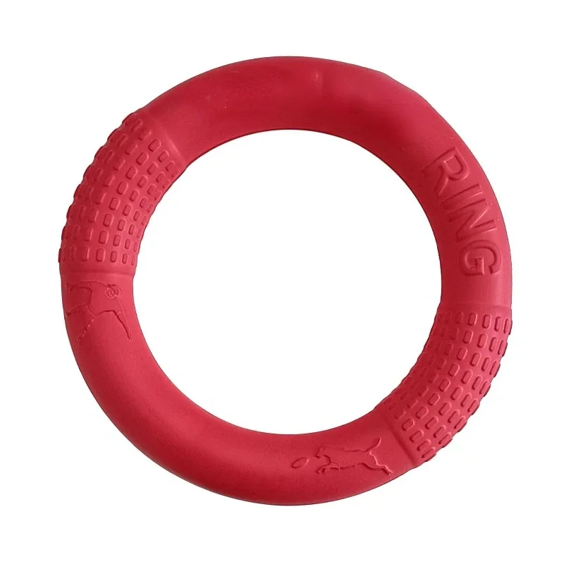 Dog Toys Pet Flying Discs EVA Dog Training Ring Puller Resistant Toys For Dogs Floating Puppy Bite Ring Toy Interactive