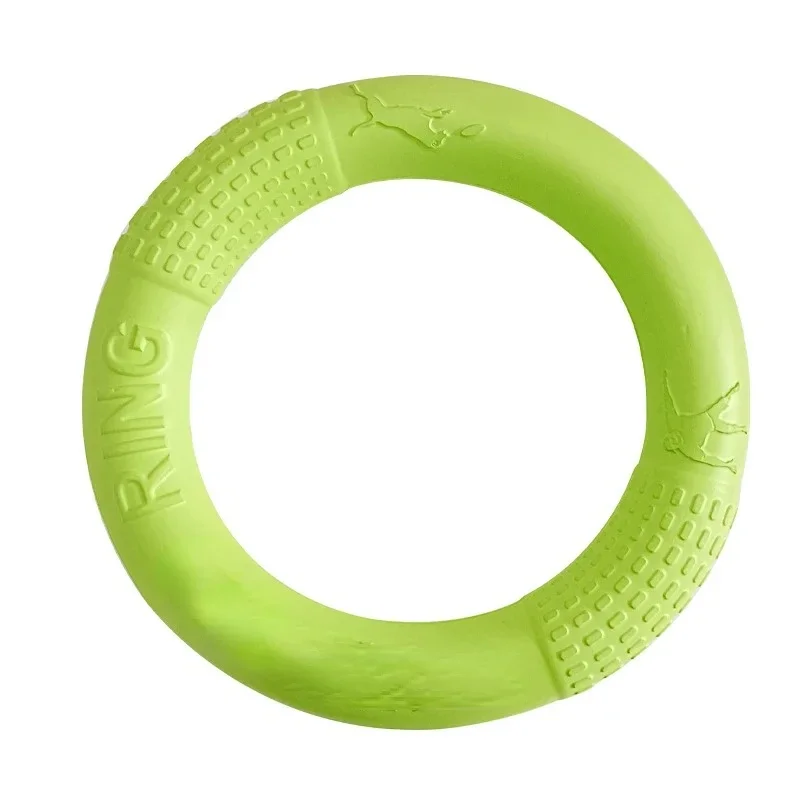 Dog Toys Pet Flying Discs EVA Dog Training Ring Puller Resistant Toys For Dogs Floating Puppy Bite Ring Toy Interactive