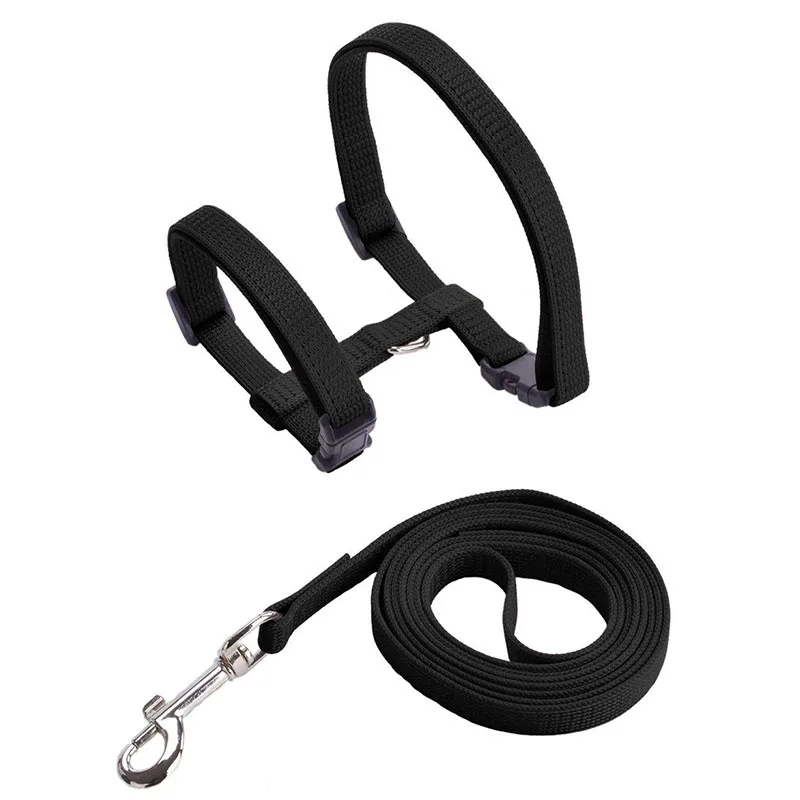 Adjustable Pet Cat Collar For Cats Cozy Nylon Rabbit Kitten Kedi Harness Leash Set Dog Cat Accessories Products For Pets