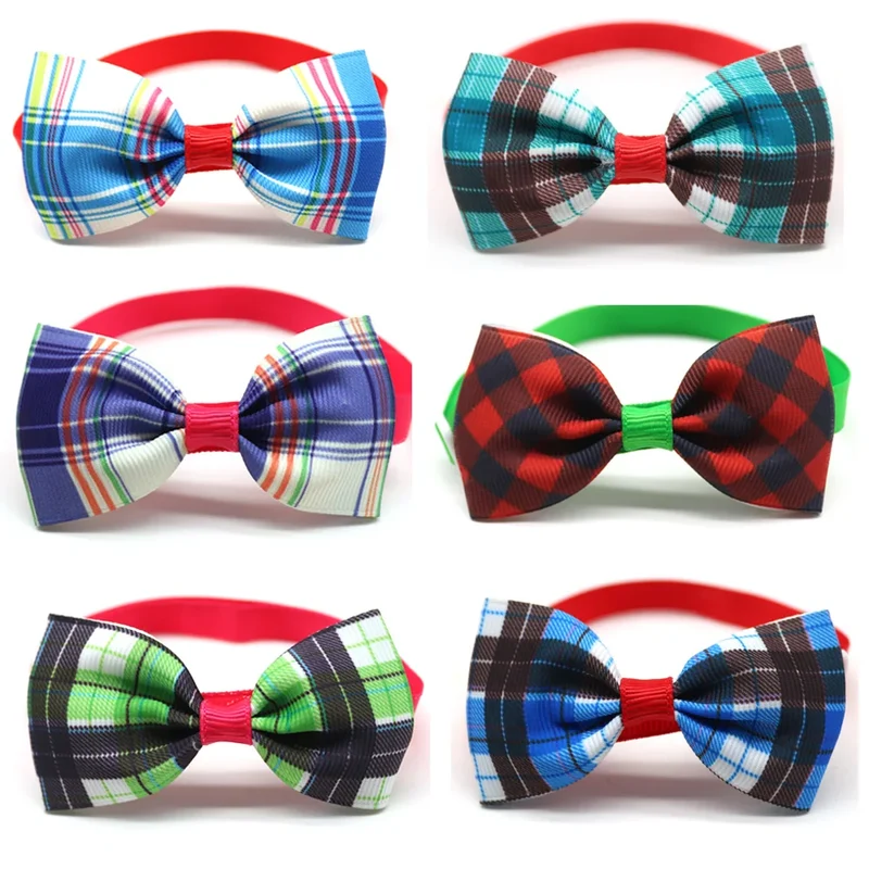 20pcs Dog Acccessories Dog Bow Tie Bulk Dog Collar Bow Dog Bowtie Small Dog Cat Pet Supplies Dog Fashion Accessoreis Bow