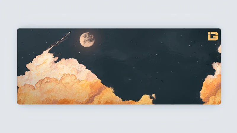 Orangefarbene Wolken