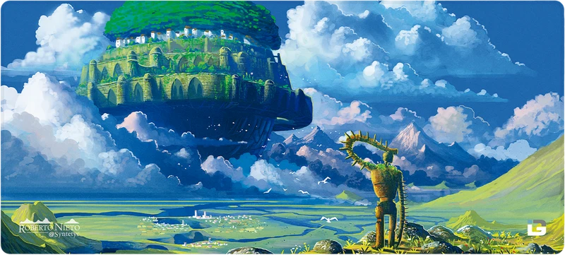 Schloss über den Wolken