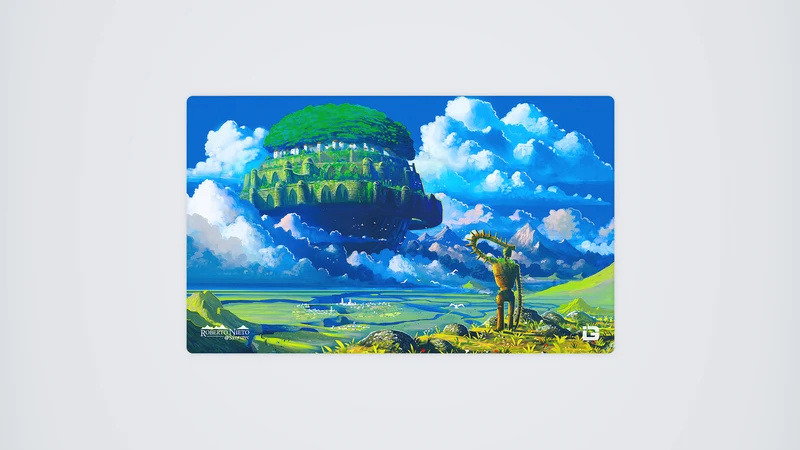 Schloss über den Wolken