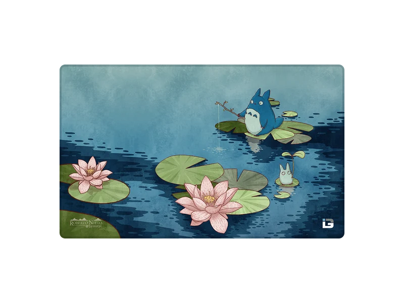 Angeln im Teich