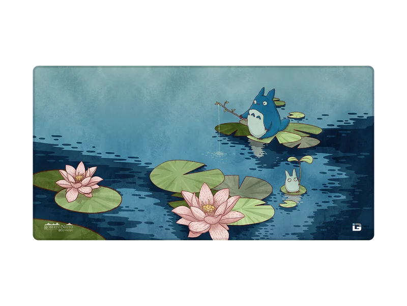 Angeln im Teich