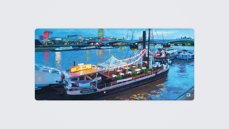 River City – Elektrisches Blau