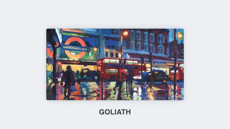 Londoner U-Bahn – Elektrischer Regen