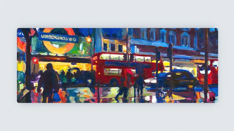 Londoner U-Bahn – Elektrischer Regen