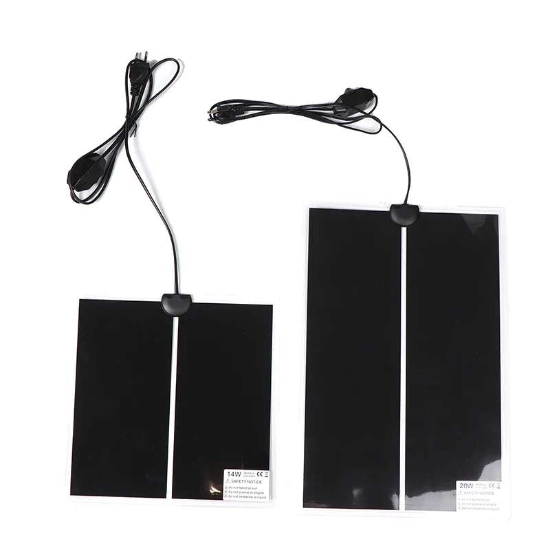 5-14W Terrarium Reptiles Heat Mat Climbing Pet Heating Warm Pads Adjustable Temperature Controller Mats EU