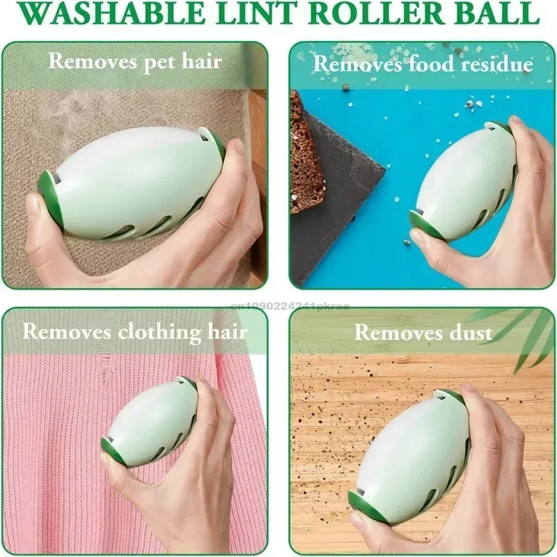 Reusable Lint Roller High-Quality Washable & Portable Strong Adhesive for Pet Hair and Dust Removal Clothes Furniture Travel
