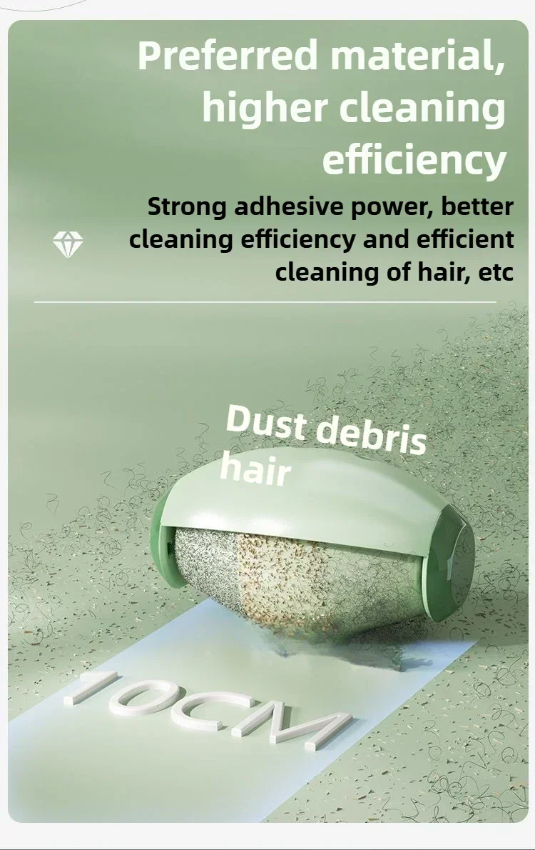 Reusable Lint Roller High-Quality Washable & Portable Strong Adhesive for Pet Hair and Dust Removal Clothes Furniture Travel