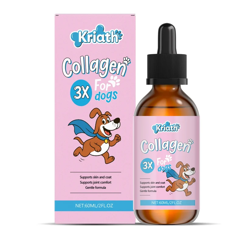 Pet Collagen Drops Effectively Maintain Cartilage Health Support Joint Mobility Promote Joint Lubrication Pet Dietary Supplement