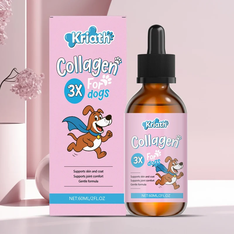 Pet Collagen Drops Effectively Maintain Cartilage Health Support Joint Mobility Promote Joint Lubrication Pet Dietary Supplement