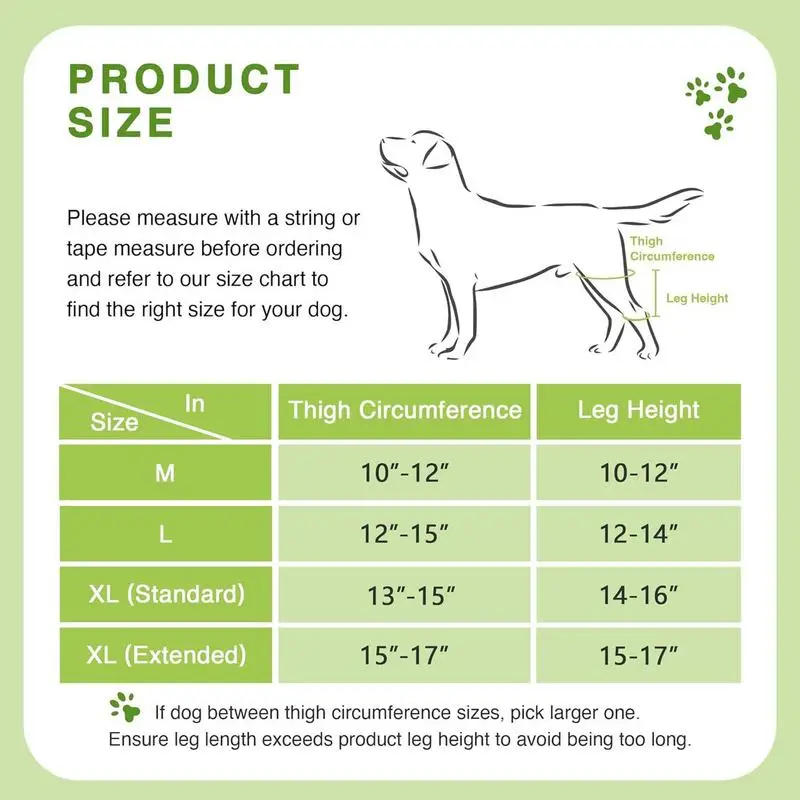Orthopedic Brace For Dogs Pet Joint Hip Support Brace Adjustable Leg Support For Keeping Animal Joints Warm And Stable