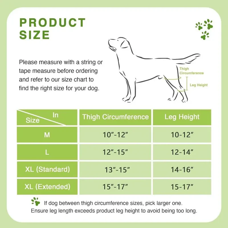 Orthopedic Brace For Dogs Pet Joint Hip Support Brace Adjustable Leg Support For Keeping Animal Joints Warm And Stable