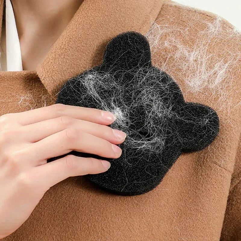 9PCS Pet Hair Remover Bear Shape Laundry Ball Washing Machine Lint Catcher Reusable Clothes Sofa Cat Dog Hair Cleaning Sponge