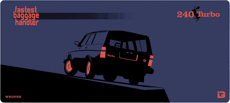 Schnellster Gepäckabfertiger 240 Turbo