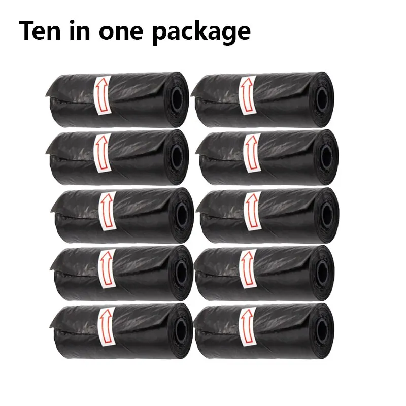 10 Rolls 1 Pack Pet Garbage Bag Dog Poop Bag Garbage Bags Cleaning WasteDisposable Trash Pouch Portable Bag