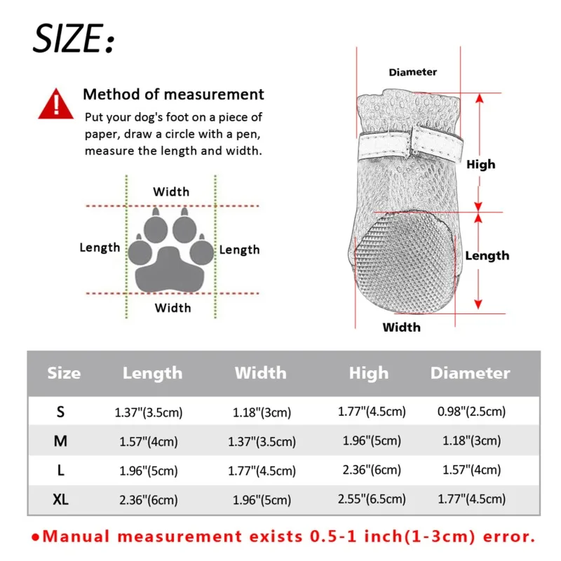 Pet Dog Shoes Puppy Outdoor Soft Bottom For Cat Chihuahua Rain Boots Waterproof Boots Perros Mascotas Botas Sapato Para Cachorro