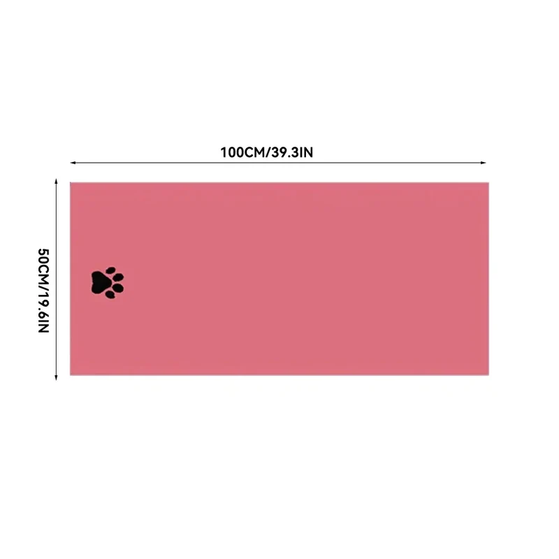 3 Size Options Microfiber Pet Bath Towel Embroidered Super Soft Absorbent Cat for Dogs Grooming Supplies