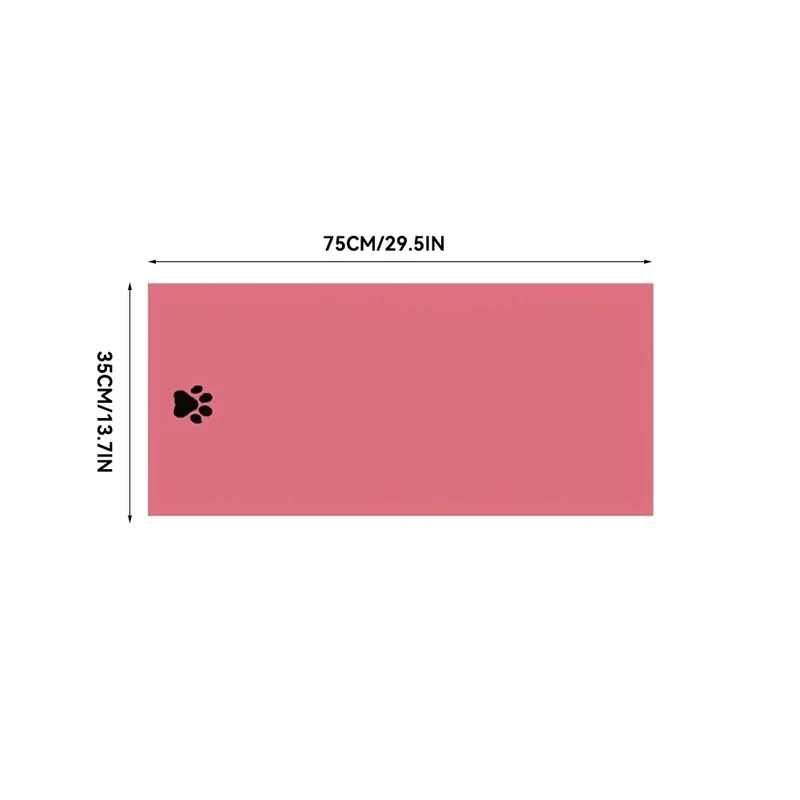 3 Size Options Microfiber Pet Bath Towel Embroidered Super Soft Absorbent Cat for Dogs Grooming Supplies