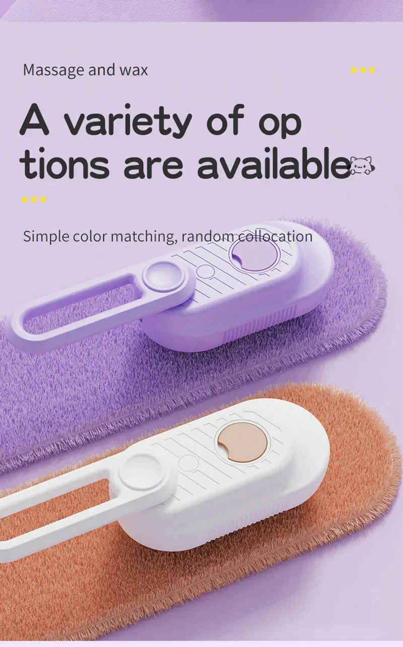 Steamed dog brush with essential oil Electric Spray Cat Hair Brush 3 in1 Dog Steamer Brush for Massage Pet Grooming Removing