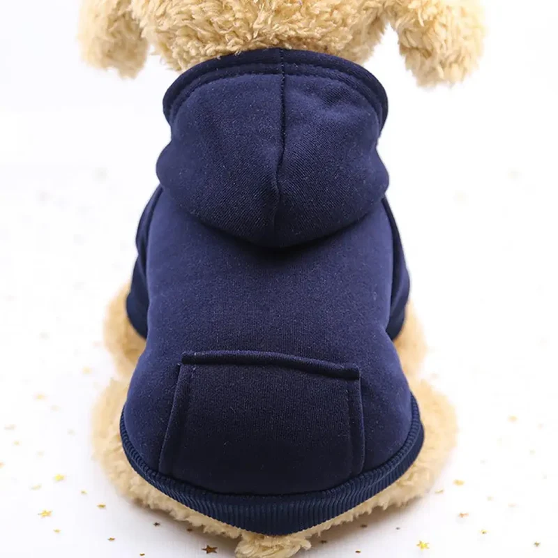 Winter Dog Hoodies Sweatshirt Jacket for Small and Medium Dog Pet Coat Puppy Clothes Chihuahuas Bulldog Costume Puppy Pet Autumn