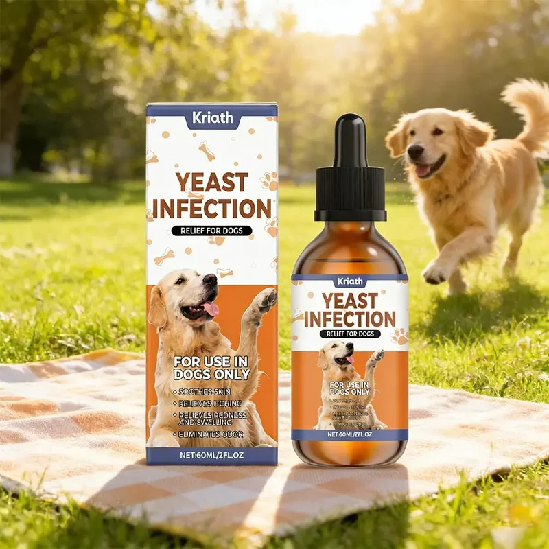 60ML 3Kinds Dog Pet Drops Gentle Care Supplement To Maintain Healthy Coat and Skin for Dogs Herbal Drops PET CARE