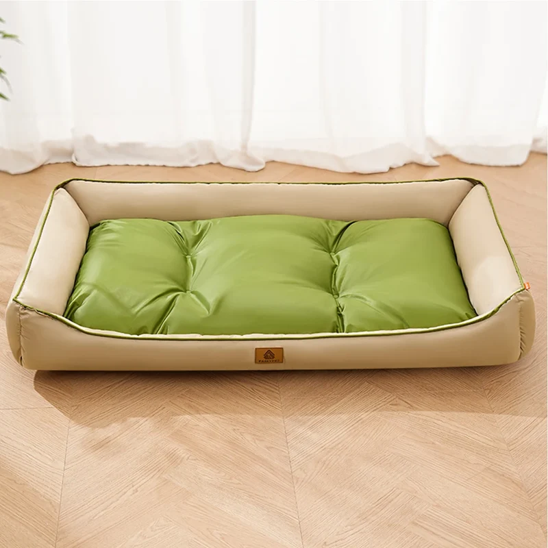 Large Dog Bed Waterproof Dog Bed for Big Dogs Summer Cooling Cat Bed Soft Sleeping Pet Mat All Seasons Puppy Mat for Chihuahua