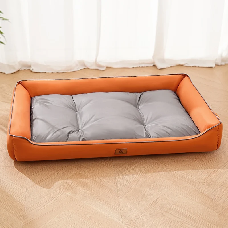 Large Dog Bed Waterproof Dog Bed for Big Dogs Summer Cooling Cat Bed Soft Sleeping Pet Mat All Seasons Puppy Mat for Chihuahua