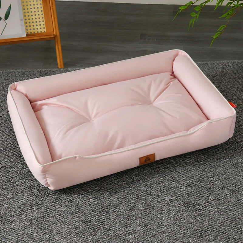 Large Dog Bed Waterproof Dog Bed for Big Dogs Summer Cooling Cat Bed Soft Sleeping Pet Mat All Seasons Puppy Mat for Chihuahua