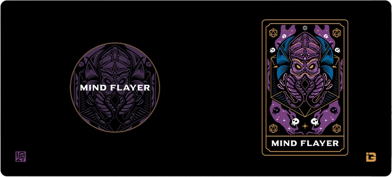 Mind Flayer Tarot-Karte