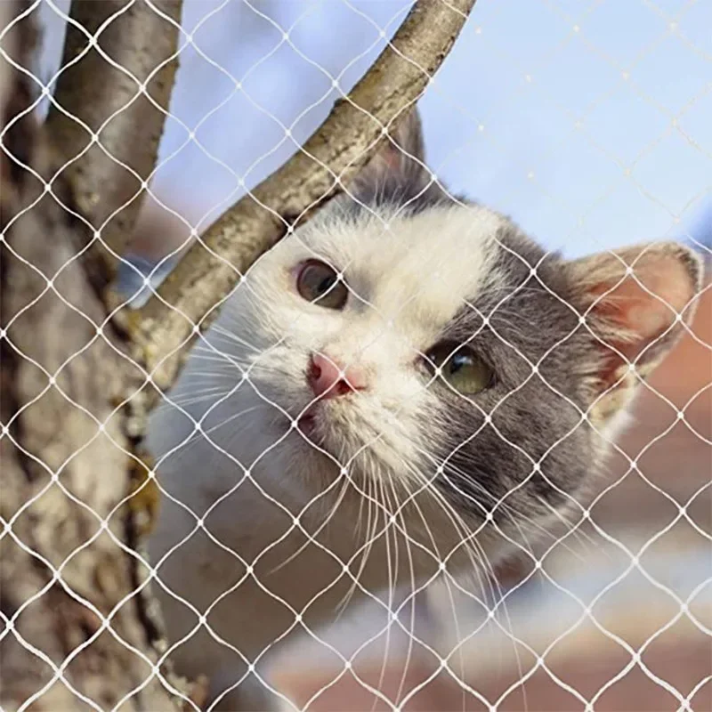 New Pet Protective Cover Cat Dog Net Plastic Nylon Steel Wire Grid Garden Balcony Safety Fall Prevention Netting Pet Products