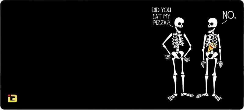 Hast du meine Pizza gegessen?