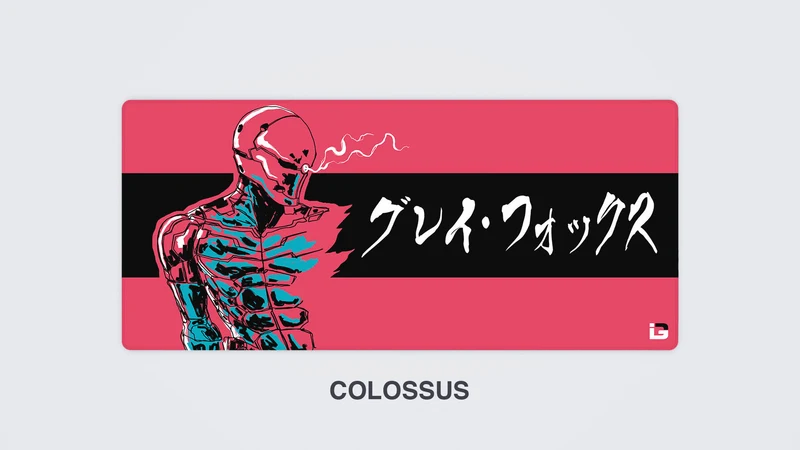 Grauer Cyborg - Rosa Puls