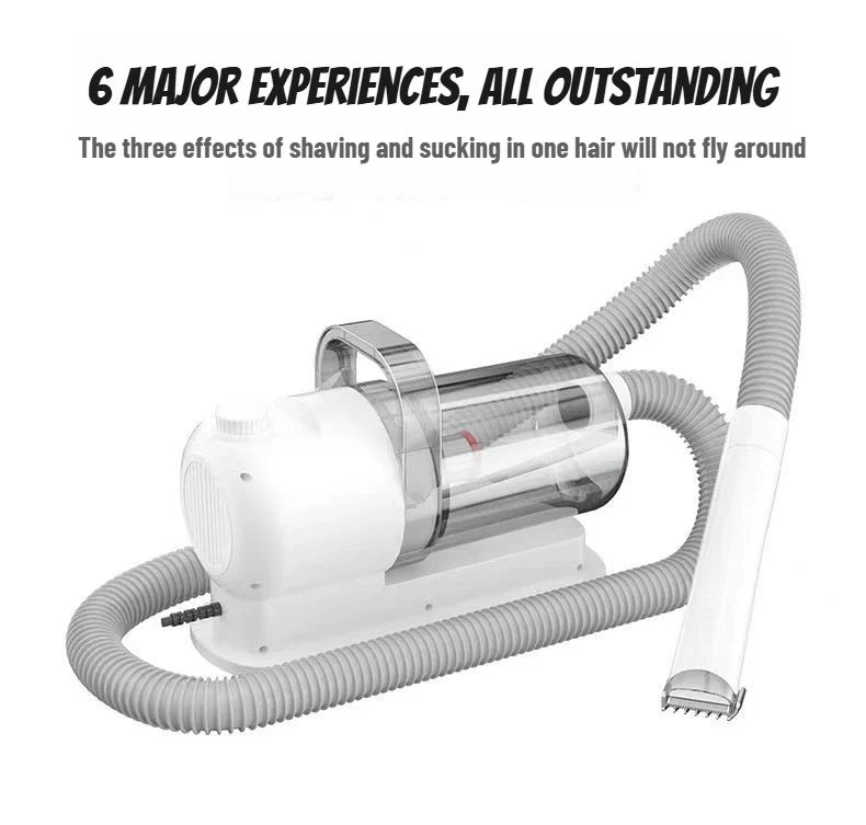 Pet multi-functional hair trimmer dog vacuum set all-in-one machine pet beauty device vacuum cleaner hair clipper