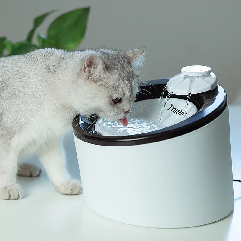 Truelove Pet Water Fountain Automatic Cat Water Fountain Electric Mute Water Feeder USB Dog Drinker Bowl Pet Drinking Dispenser