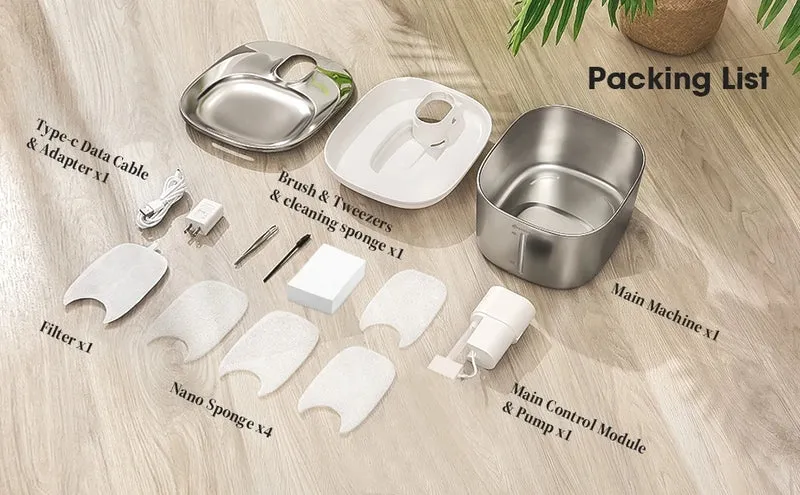 APETDOLA 4L Wireless Cat Water Fountain Auto Sensor Drinking Fountain For Cats Dog Drinker Pet Water Dispenser Accessories