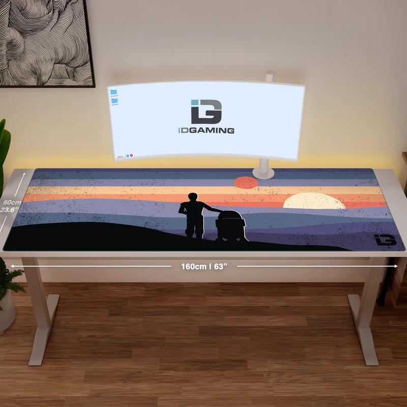 Droiden bei Sonnenuntergang