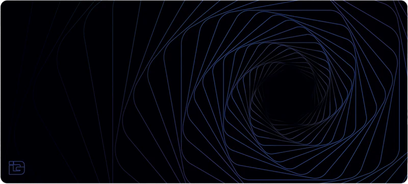 Kaleidoskop Blau