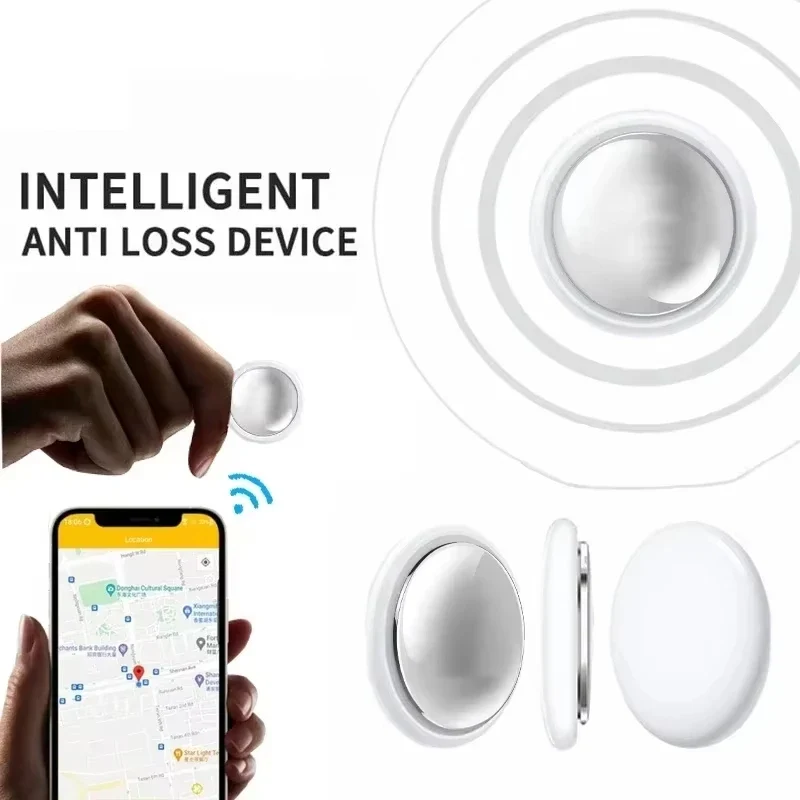 Mini Gps Tracker System FindMy App Air Tag Smart Bluetooth Locator Child Finder Bag Anti-Loss Pet Collar with Tracker NEW