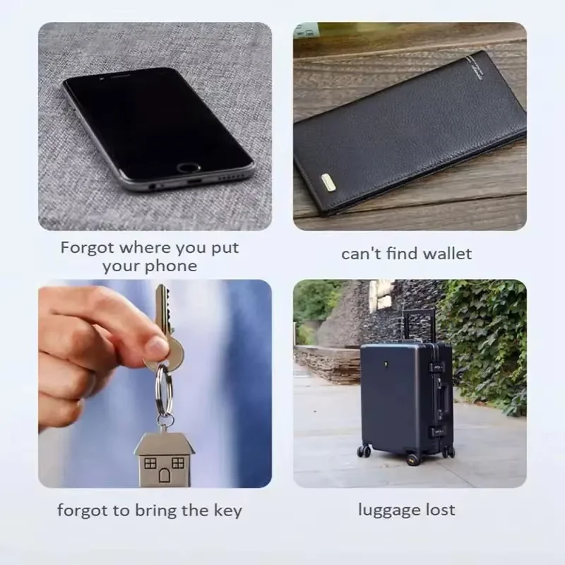 Mini Gps Tracker System FindMy App Air Tag Smart Bluetooth Locator Child Finder Bag Anti-Loss Pet Collar with Tracker NEW