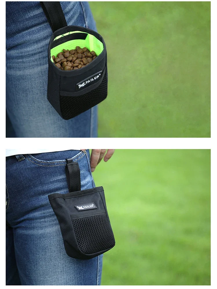 1PC Mini Portable Pet Summer Supplies Dog Snack Bag Outdoor Training Bag Convenient Carry-On for Dogs