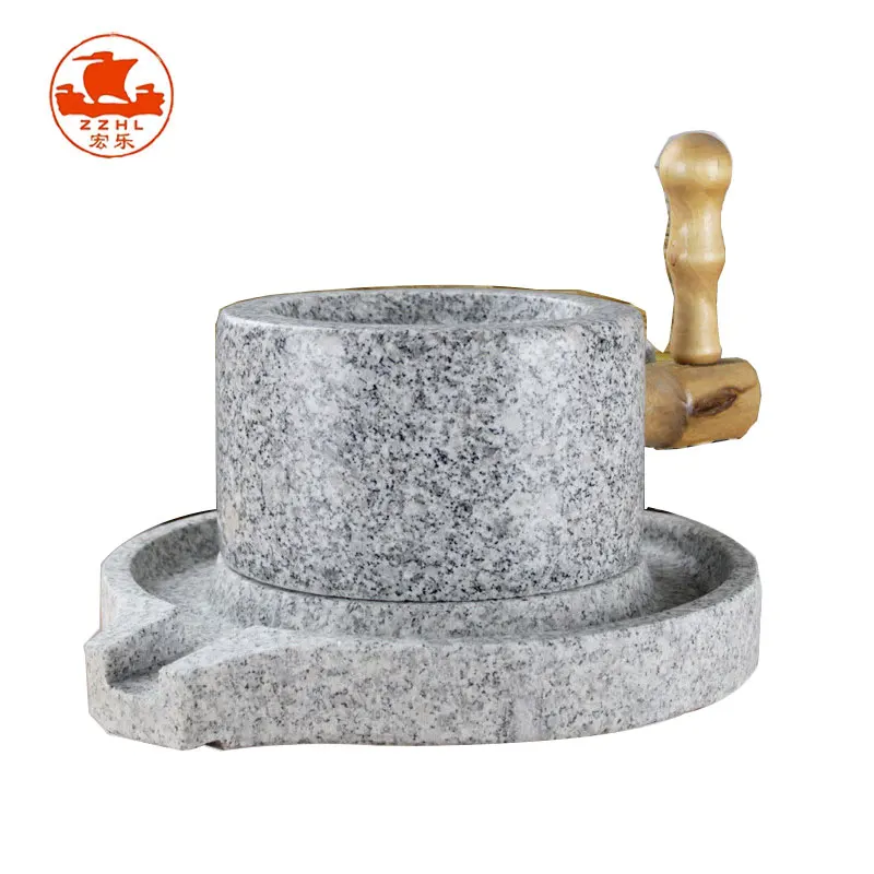 Bluestone Manual Stone Mill Grain Mill Grain Flour Grinder Machine Fine Grinder Grain Processing Line Manufacturer
