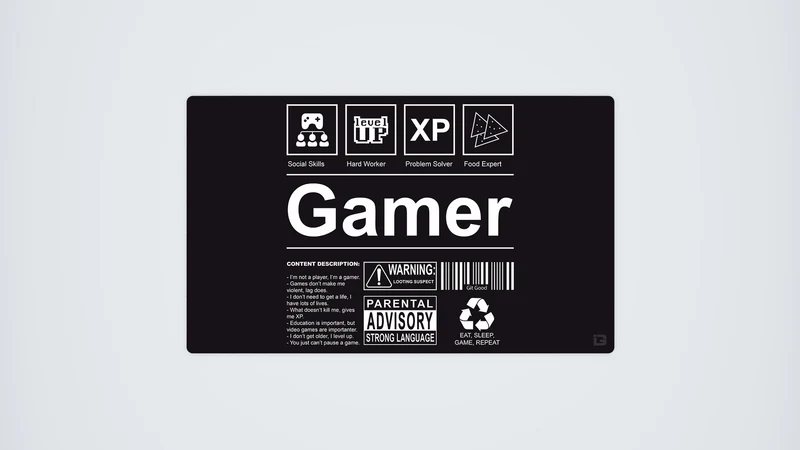 Gamer-Label